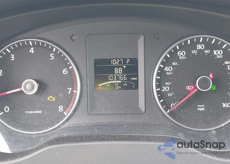 2012 Volkswagen Jetta 2.5L Se z USA, uszkodzony, nr VIN 3VWDP7AJ1CM419101